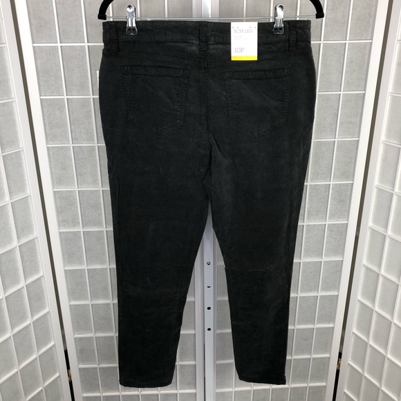 Style & Company Women’s Gray Corduroy Pants - Picture 2 of 7